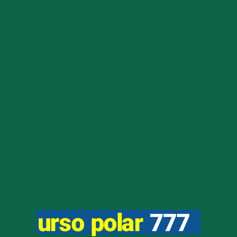 urso polar 777